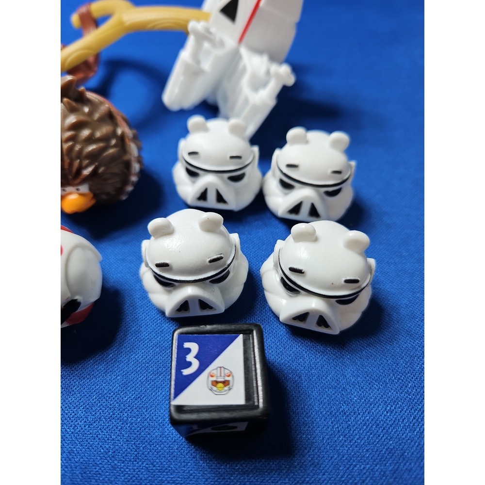 Angry Birds Star Wars Death Star Jenga Game Replacement Figures X-Wing Launcher - Picture 3 of 6